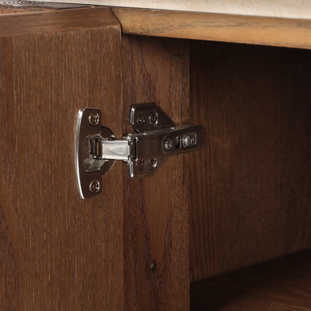 Gibbs Media Console - AmericanHomeFurniture