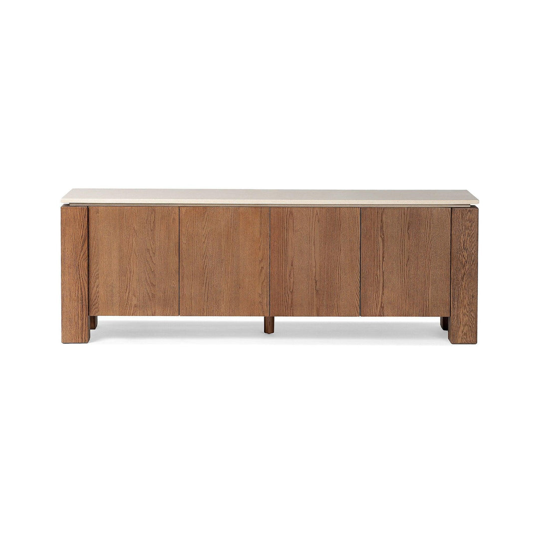 Gibbs Media Console - AmericanHomeFurniture