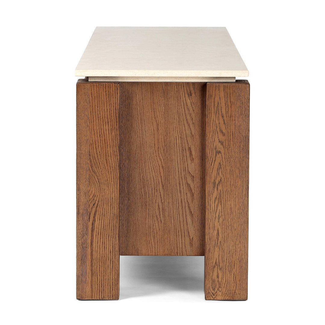 Gibbs Media Console - AmericanHomeFurniture