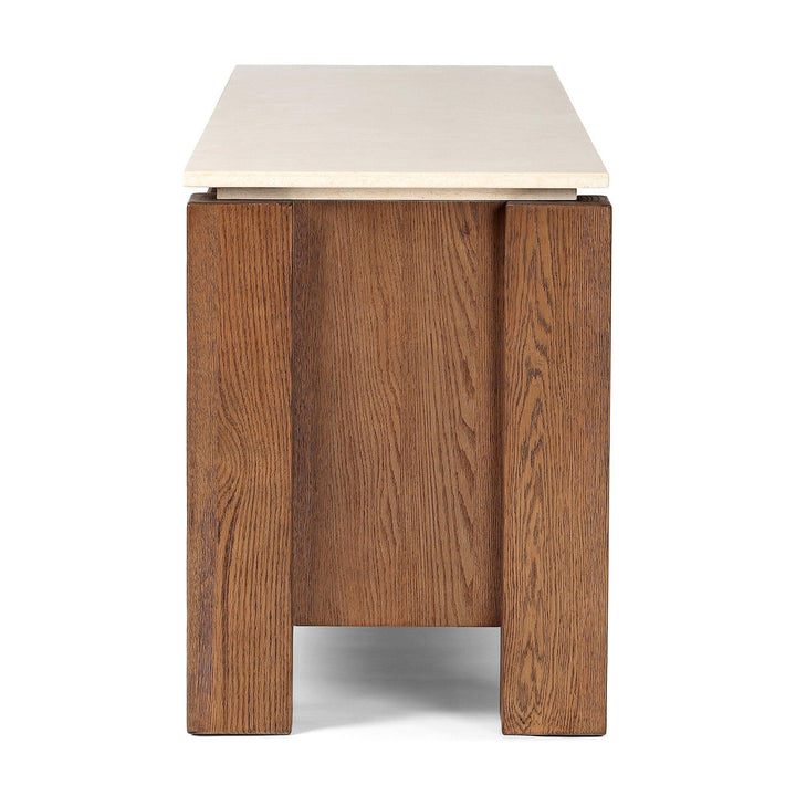 Gibbs Media Console - AmericanHomeFurniture