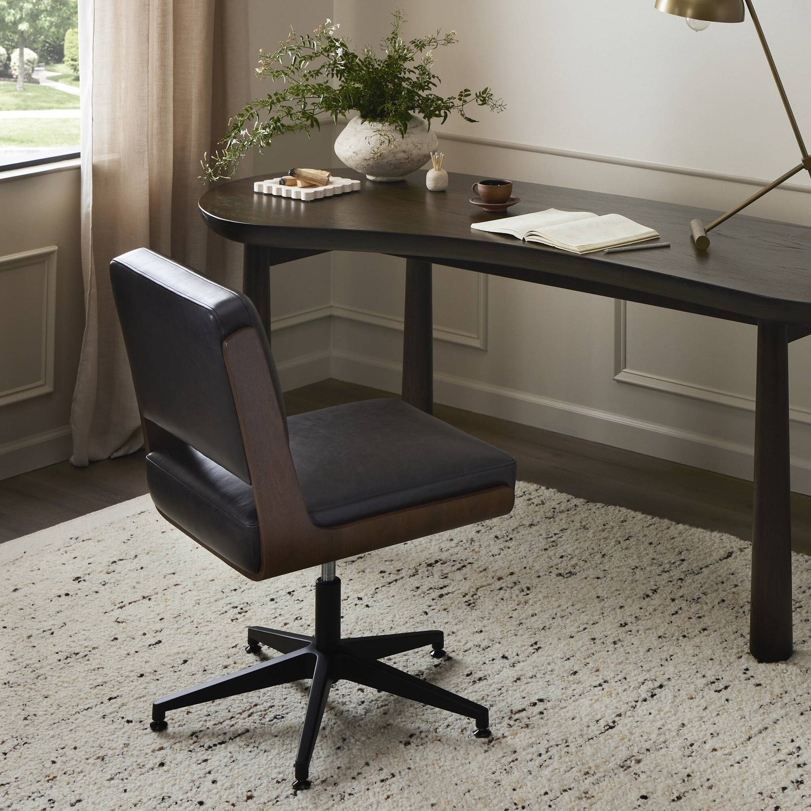 Four Hands - Landon Armless Desk Chair - 241341-002 | American Home Furniture