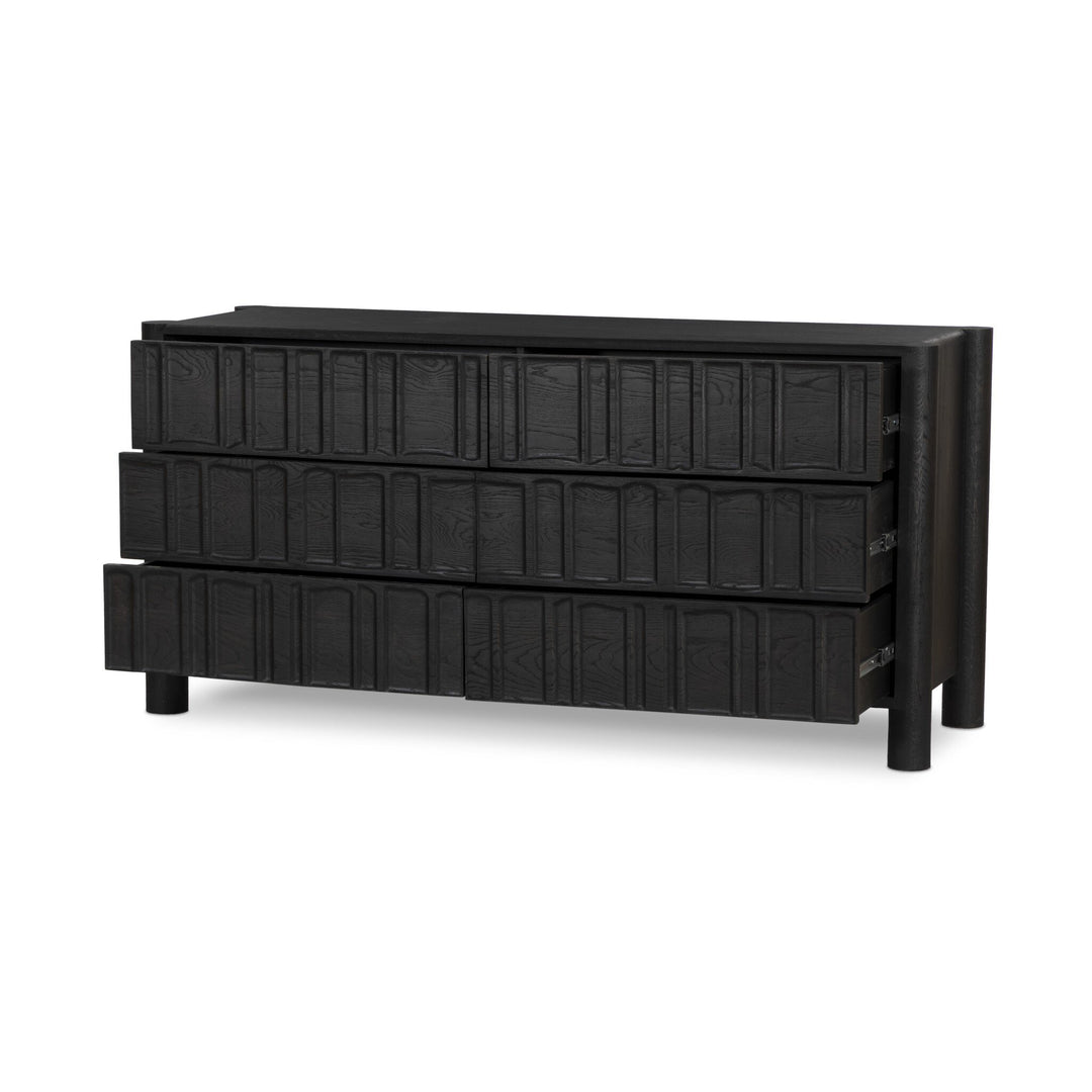 Four Hands - Ezri 6 Drawer Dresser - 241430-002 | American Home Furniture
