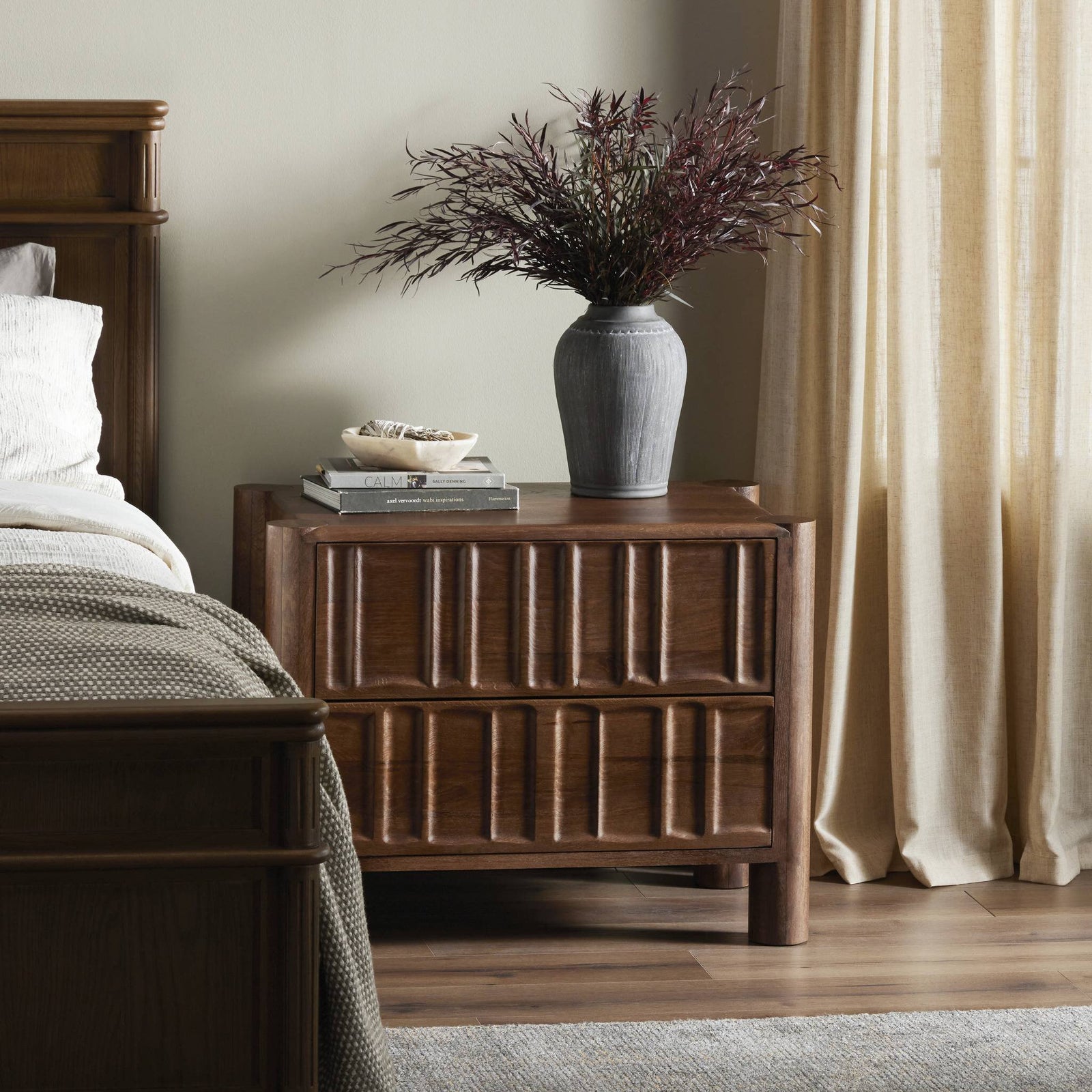 Four Hands - Ezri Nightstand - 241432-001 | American Home Furniture