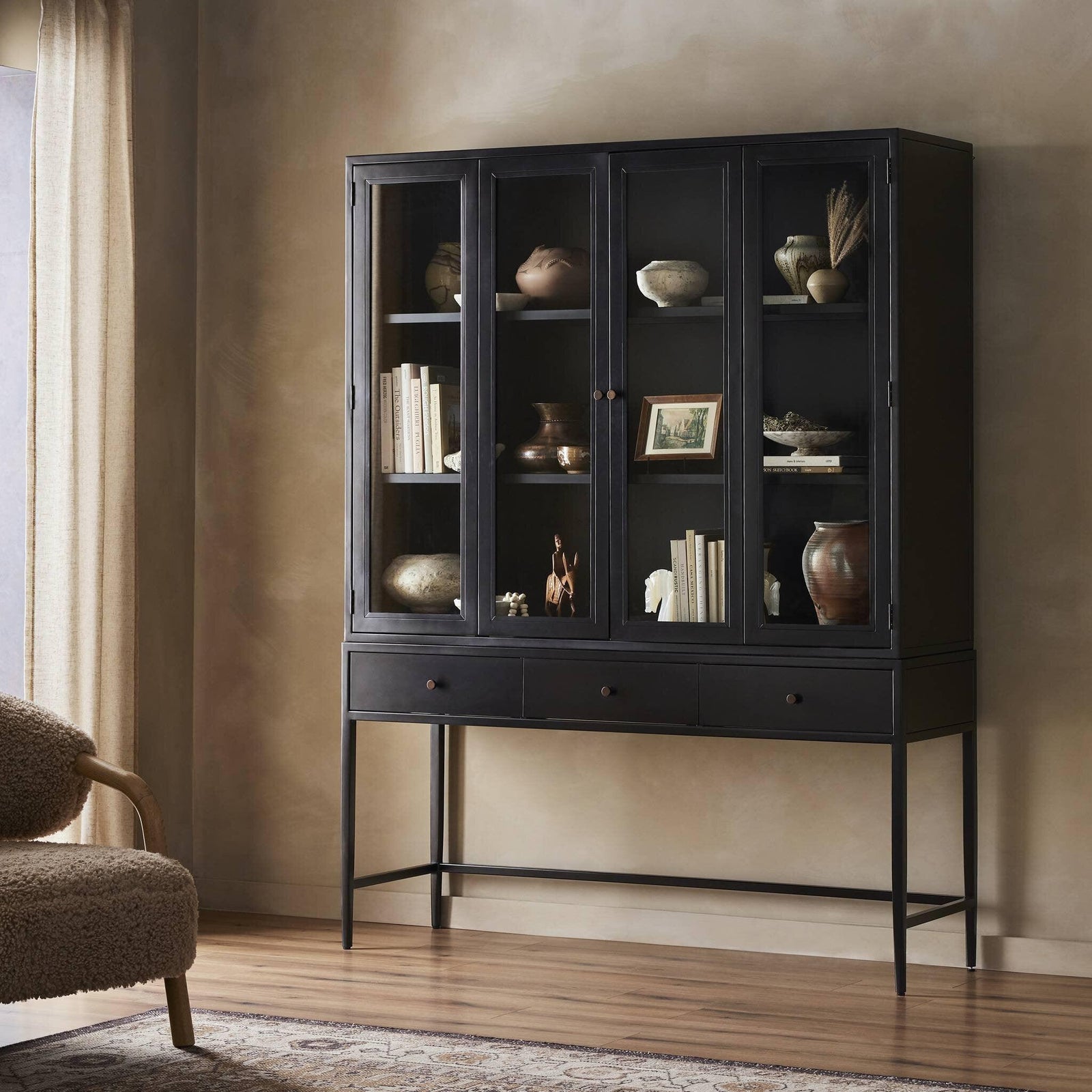 Four Hands - Jimi Cabinet - 241449-001 | American Home Furniture