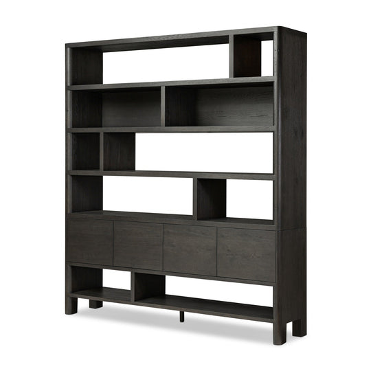 Four Hands - Noeline Wide Bookcase - 241490-001 | American Home Furniture