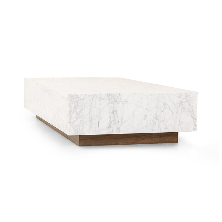 Four Hands - Masera Marble Coffee Table - 241862-001 | American Home Furniture