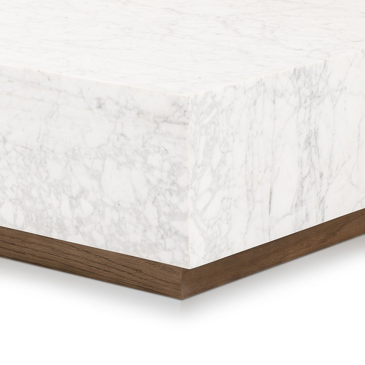 Four Hands - Masera Marble Coffee Table - 241862-001 | American Home Furniture