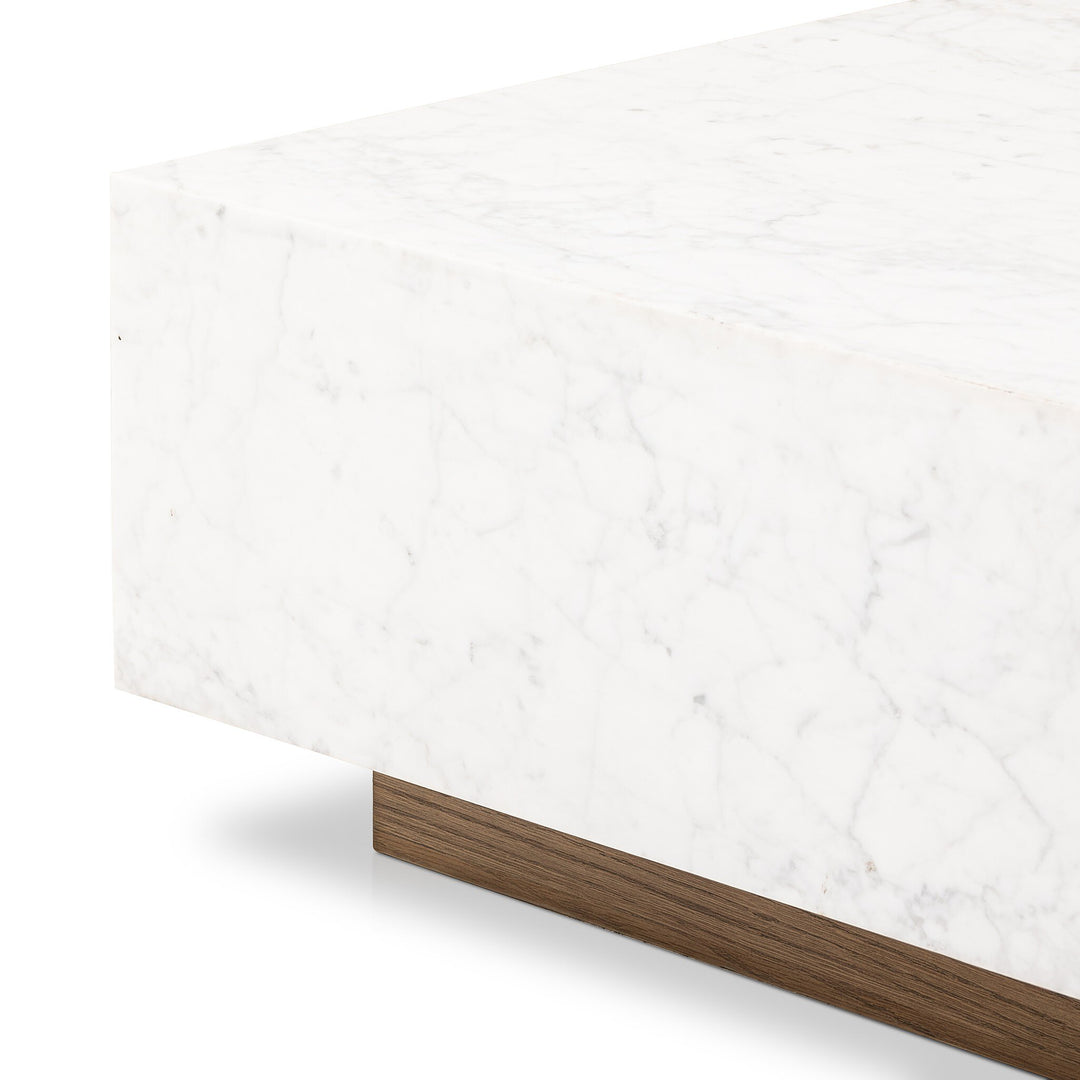 Four Hands - Masera Marble Coffee Table - 241862-001 | American Home Furniture