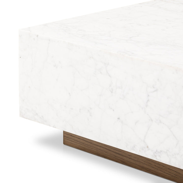 Four Hands - Masera Marble Coffee Table - 241862-001 | American Home Furniture