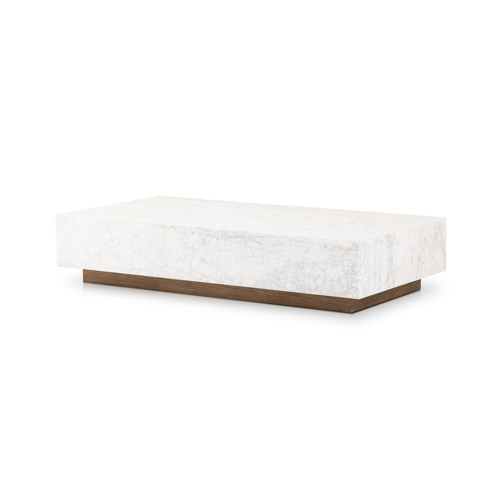 Four Hands - Masera Marble Coffee Table - 241862-001 | American Home Furniture