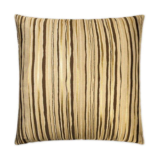 D.V. KAP Home - Metallic Stripe Pillow - 2420-2424 | American Home Furniture