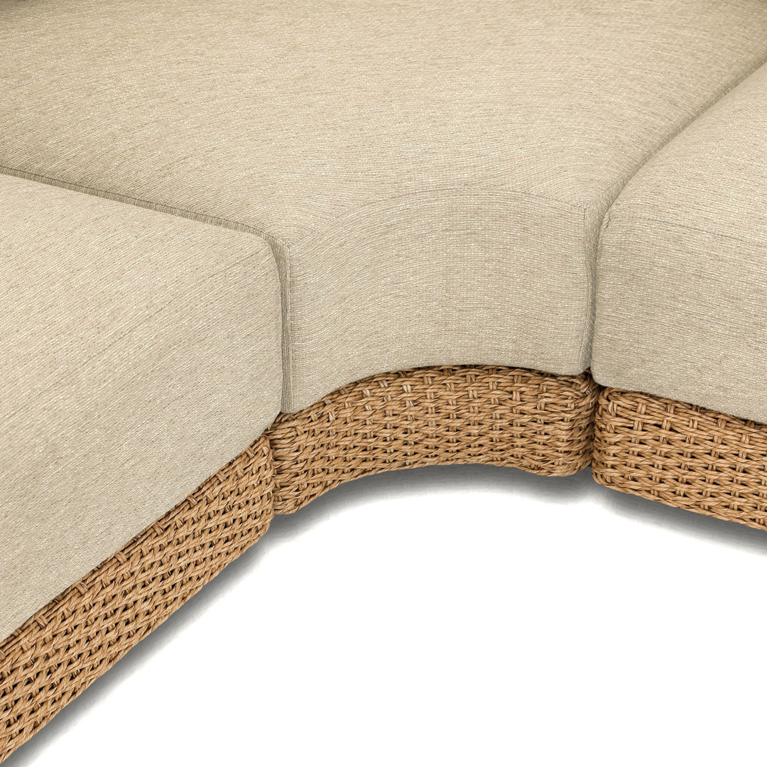 Four Hands - Sylvan Outdoor 3Pc Sectional - 242082-001 | American Home Furniture