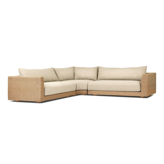 Four Hands - Sylvan Outdoor 3Pc Sectional - 242082-001 | American Home Furniture