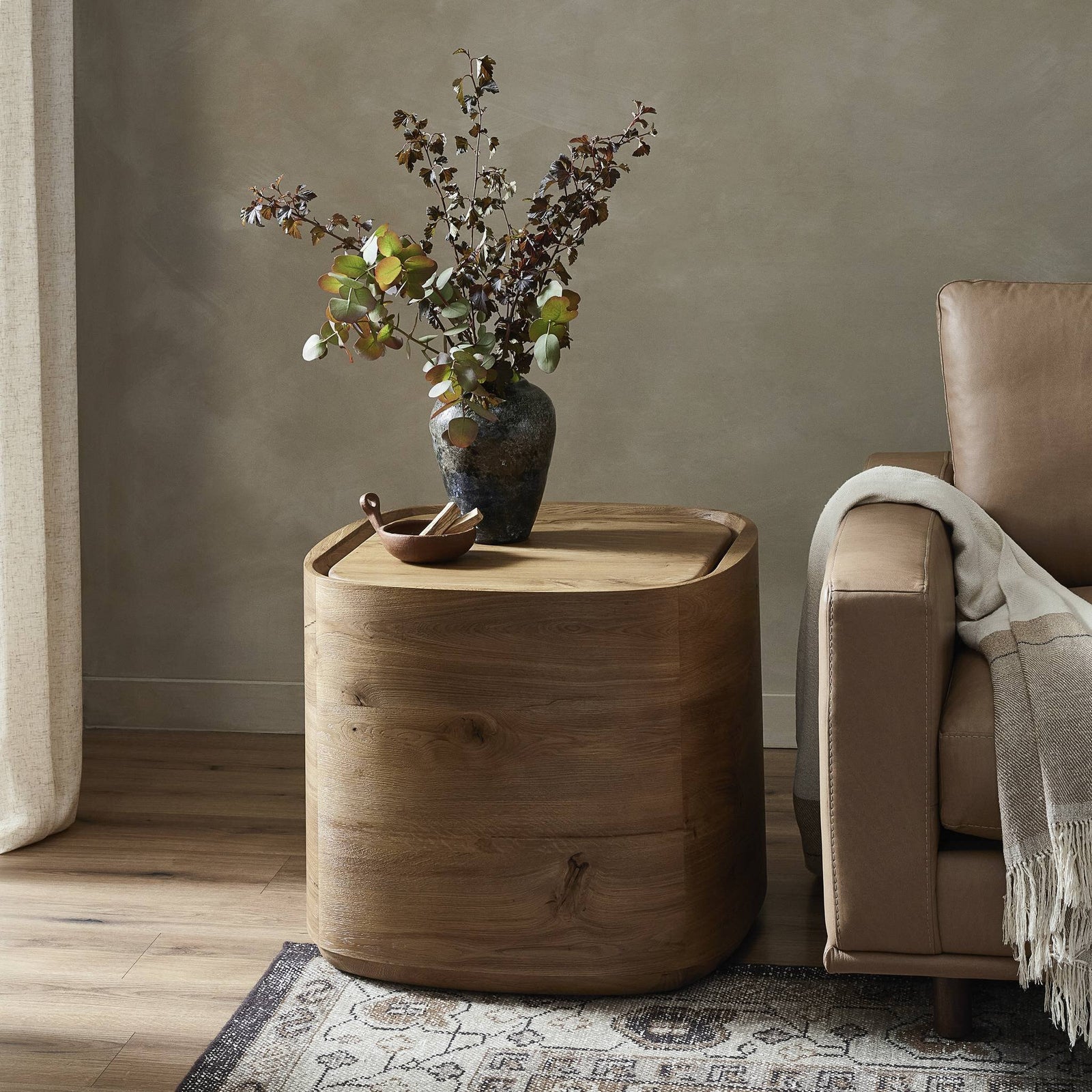 Four Hands - Leandro End Table - 242132-003 | American Home Furniture