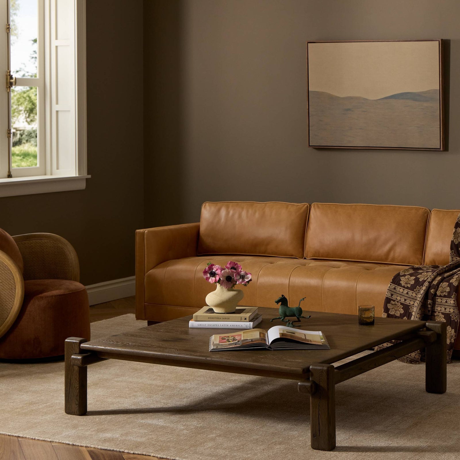 Four Hands - Marcia Square Coffee Table - 242147-002 | American Home Furniture