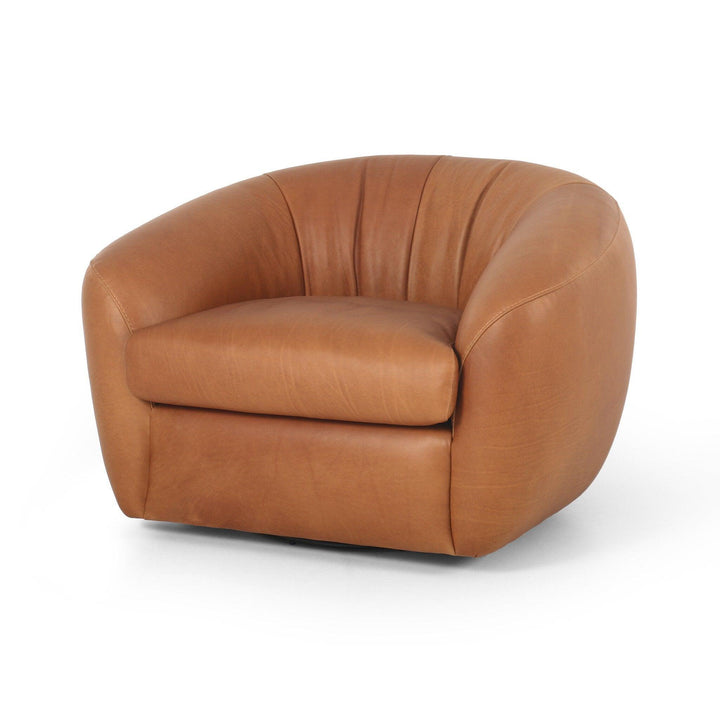 Saldana Swivel Chair - AmericanHomeFurniture
