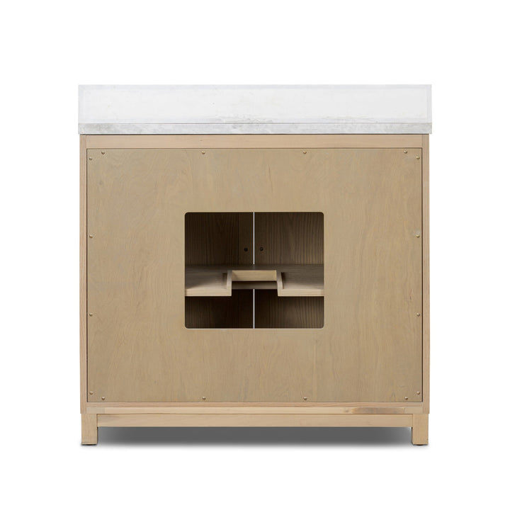 Satin Bleached Oak Veneer