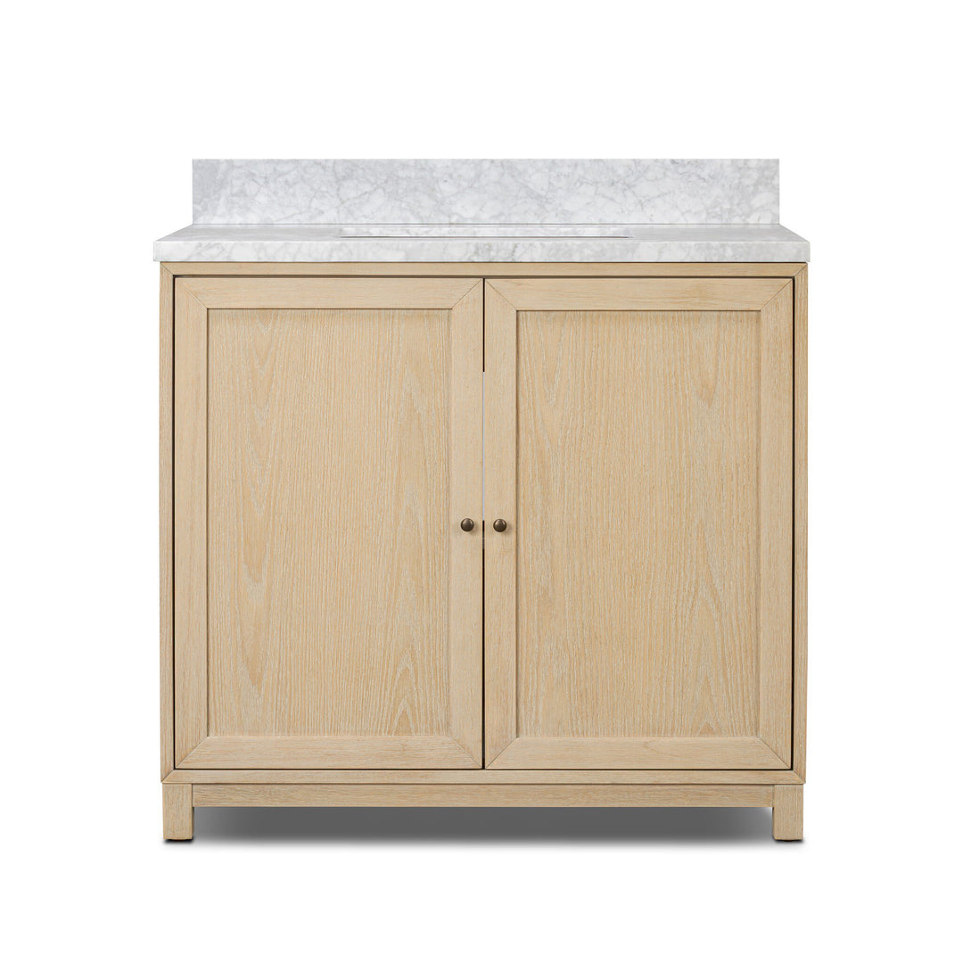 Satin Bleached Oak Veneer