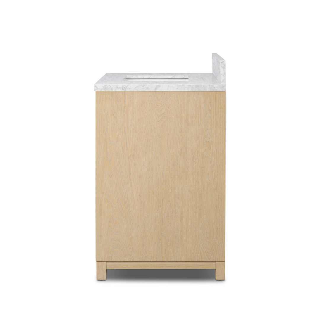 Satin Bleached Oak Veneer