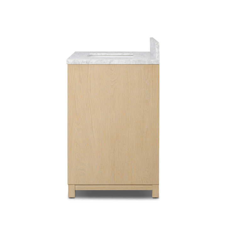 Satin Bleached Oak Veneer
