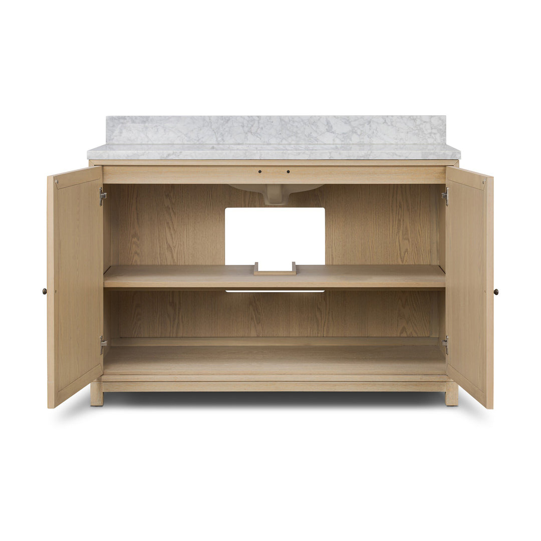 Satin Bleached Oak Veneer