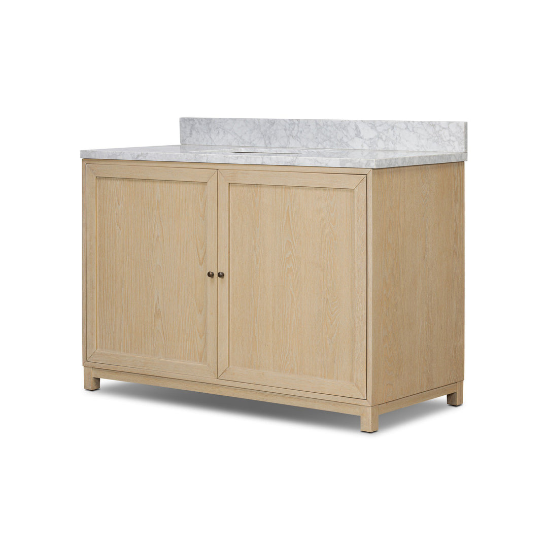 Satin Bleached Oak Veneer