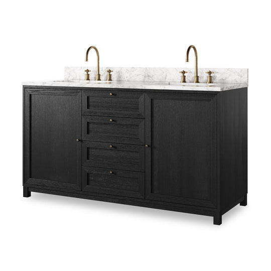 Satin Drifted Black Veneer