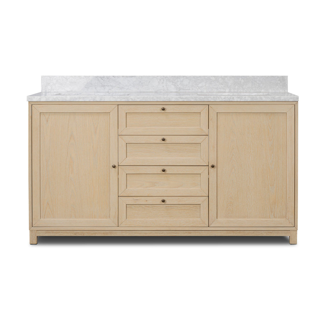 Satin Bleached Oak Veneer