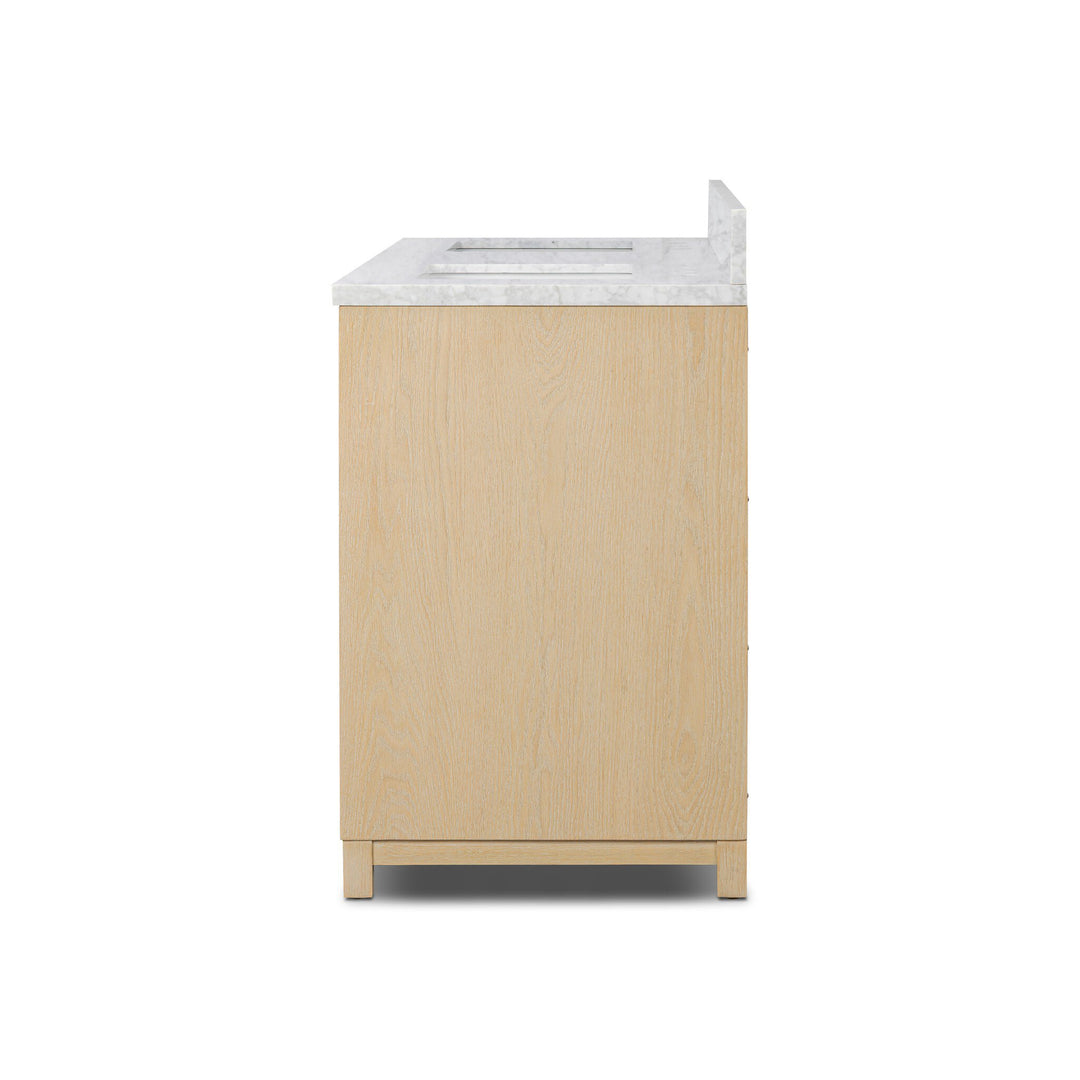 Satin Bleached Oak Veneer