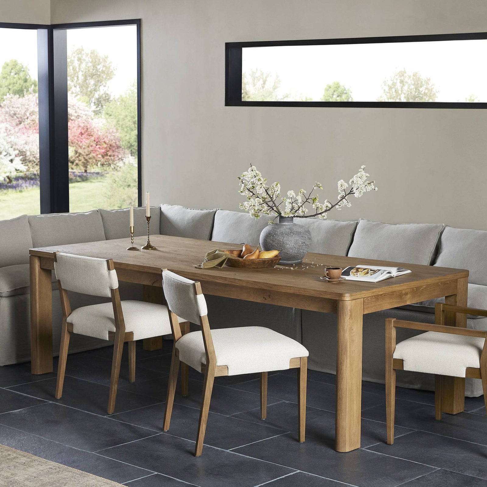 Four Hands - Noeline Extension Dining Table - 242719-003 | American Home Furniture