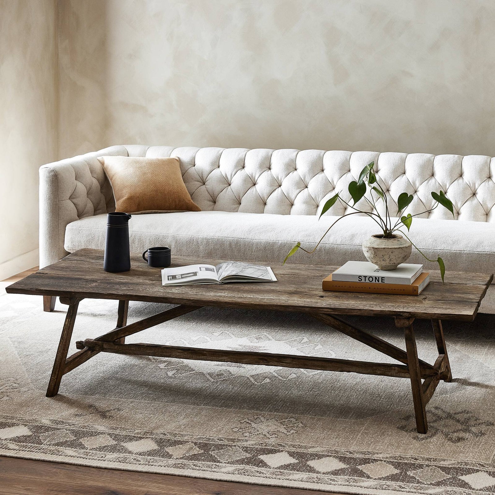 Four Hands - Elio Coffee Table - 242948-001 | American Home Furniture