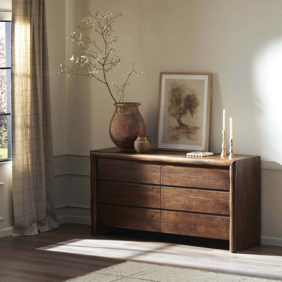 Four Hands - Nigel 6 Drawer Dresser - 243272-001 | American Home Furniture