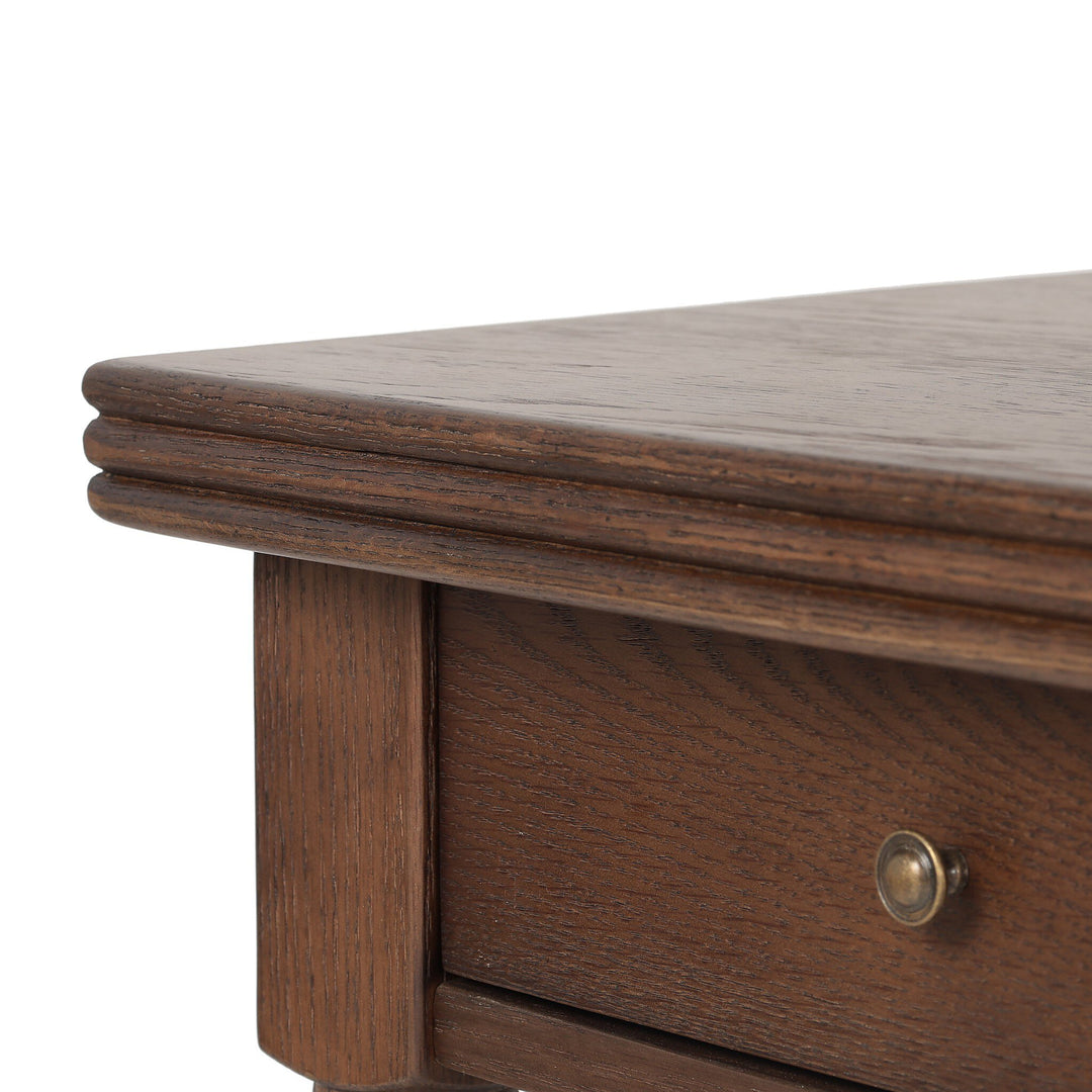 Four Hands - Bowfront Desk - 243408-001 | American Home Furniture