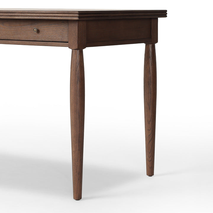 Four Hands - Bowfront Desk - 243408-001 | American Home Furniture