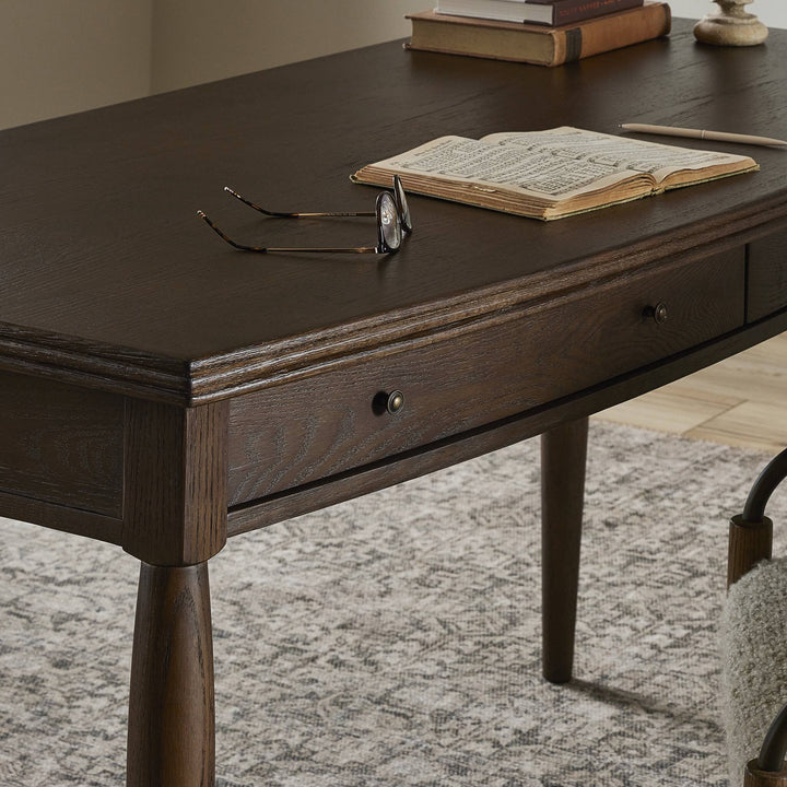 Four Hands - Bowfront Desk - 243408-001 | American Home Furniture