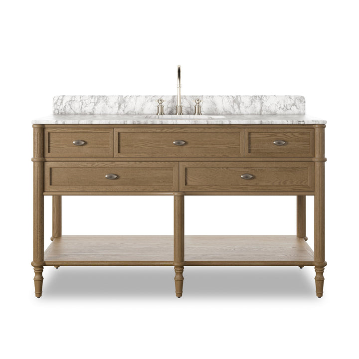 Four Hands - Toulouse Single Wide Vanity - 243481-007 | American Home Furniture
