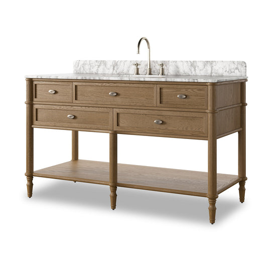 Four Hands - Toulouse Single Wide Vanity - 243481-007 | American Home Furniture