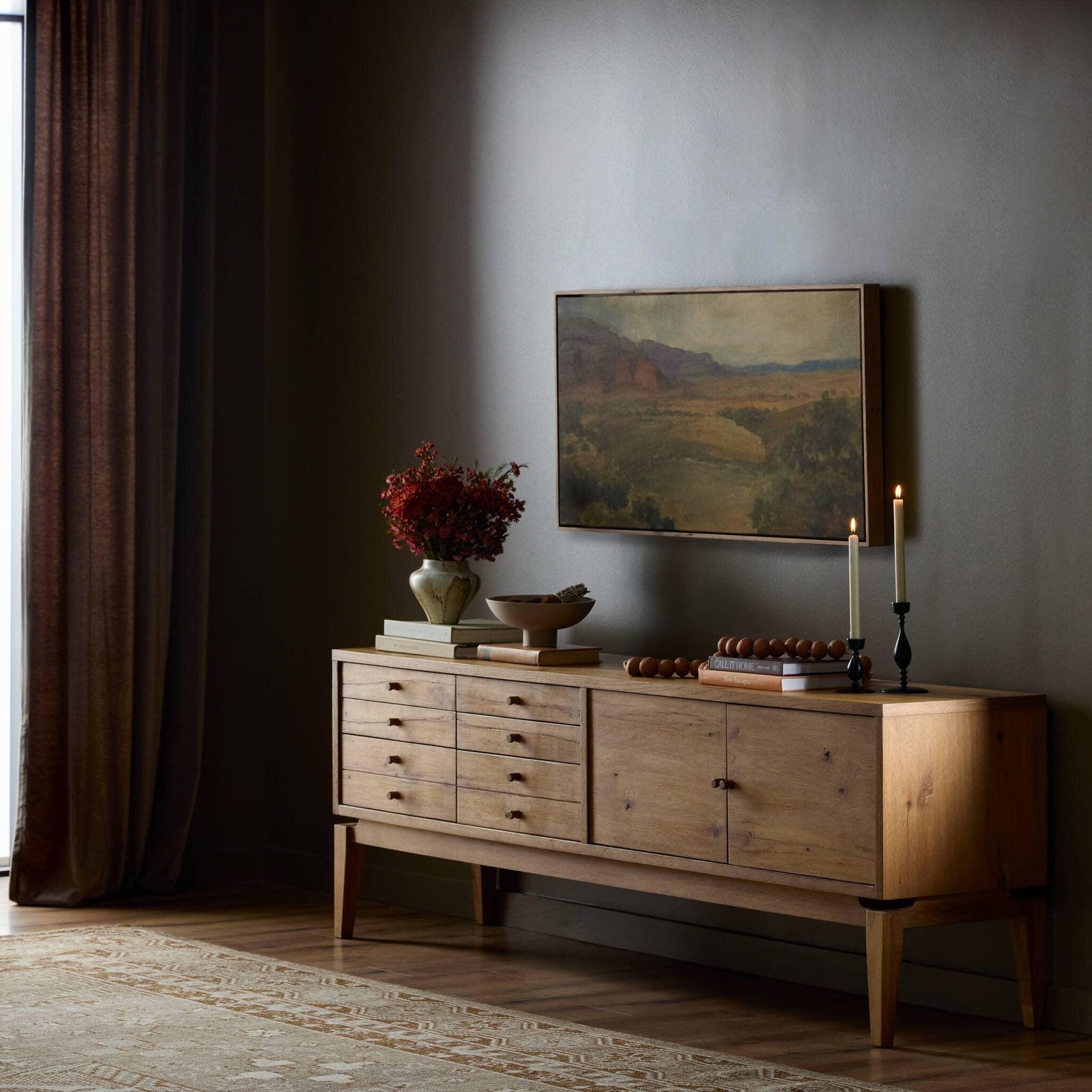 Four Hands - Bergstrom Media Console - 243560-001 | American Home Furniture