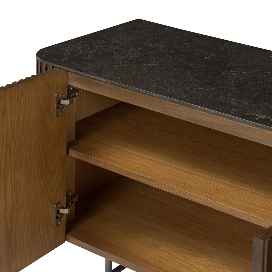 Four Hands - Fletcher Media Console - 243662-001 | American Home Furniture
