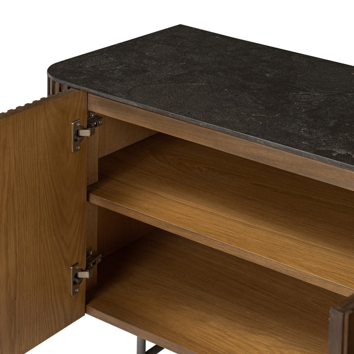 Four Hands - Fletcher Media Console - 243662-001 | American Home Furniture