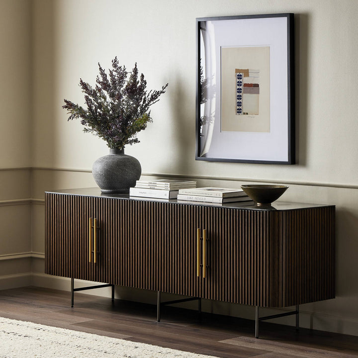Four Hands - Fletcher Media Console - 243662-001 | American Home Furniture