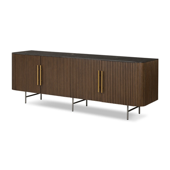 Four Hands - Fletcher Media Console - 243662-001 | American Home Furniture