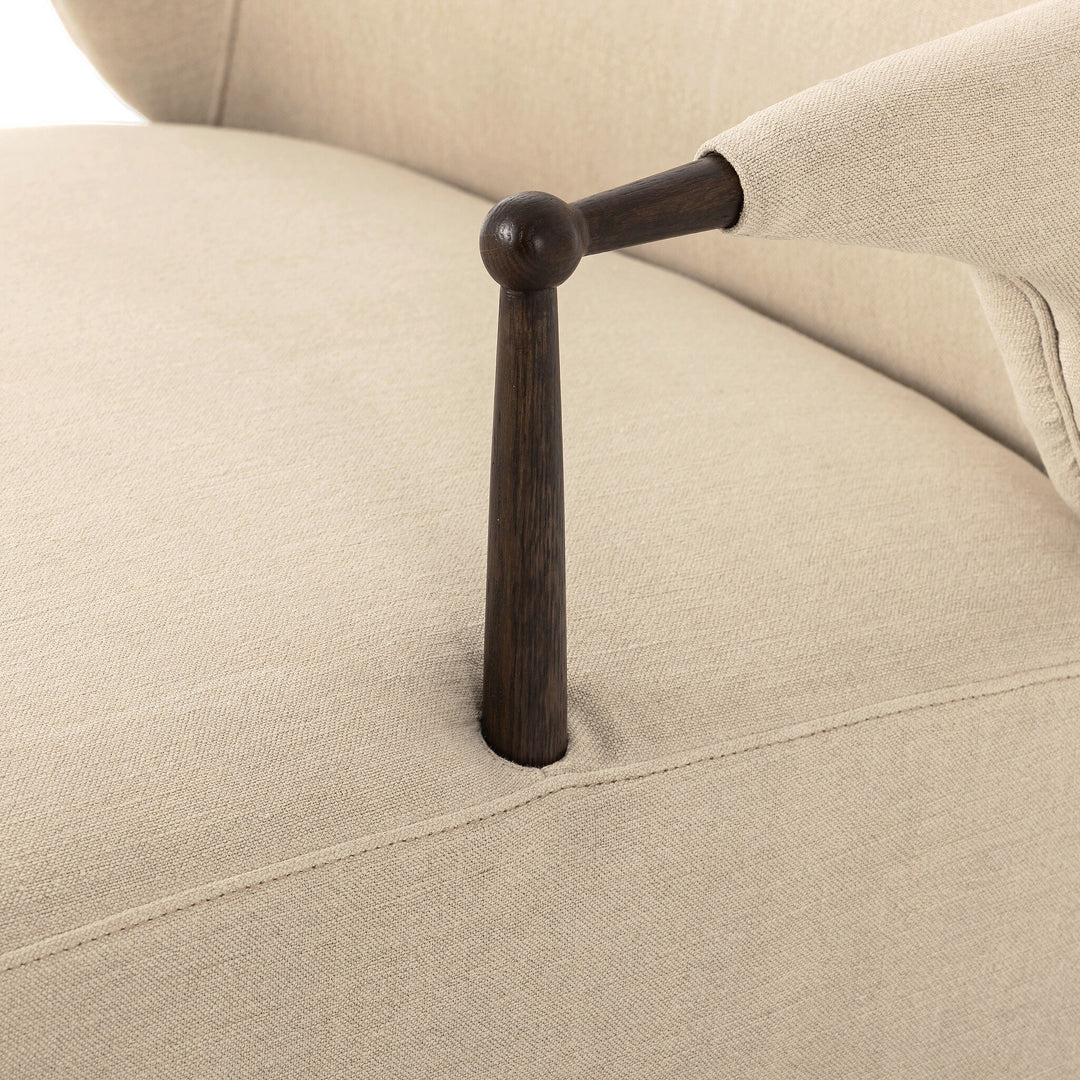 Four Hands - Brently Chaise - 243672-001 | American Home Furniture