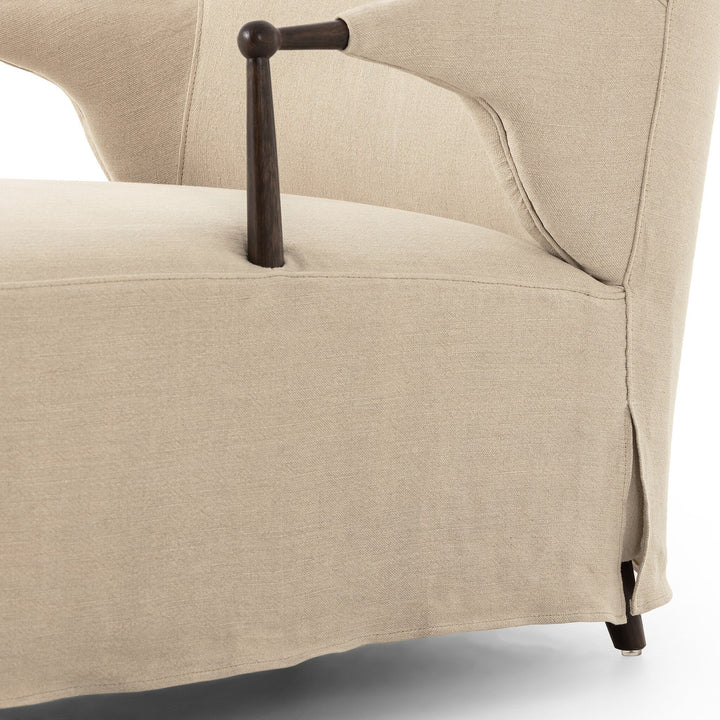 Four Hands - Brently Chaise - 243672-001 | American Home Furniture