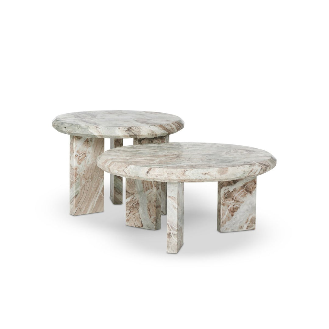 Dakota Nesting Coffee Table Set - Front