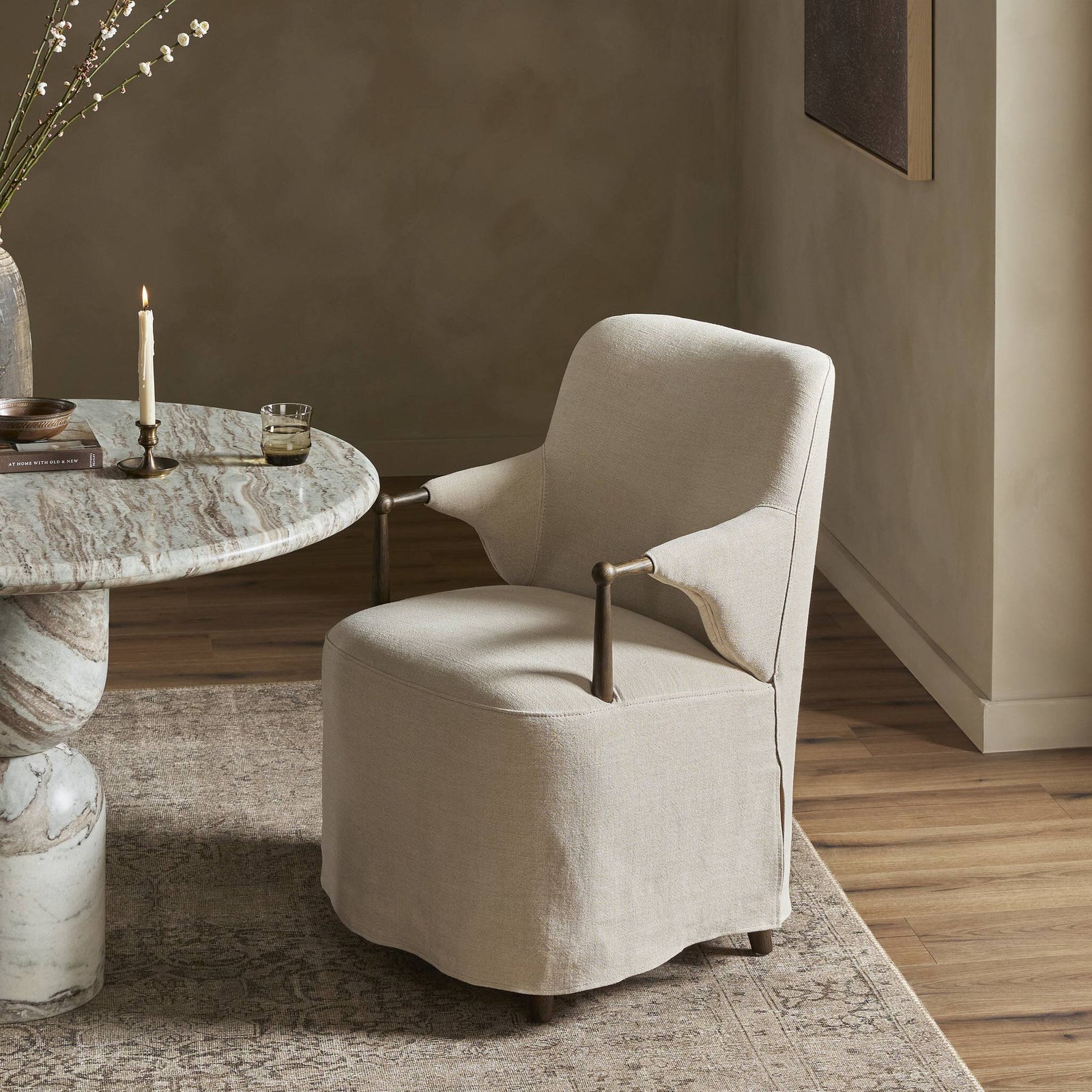 Four Hands - Brently Dining Chair - 244051-001 | American Home Furniture