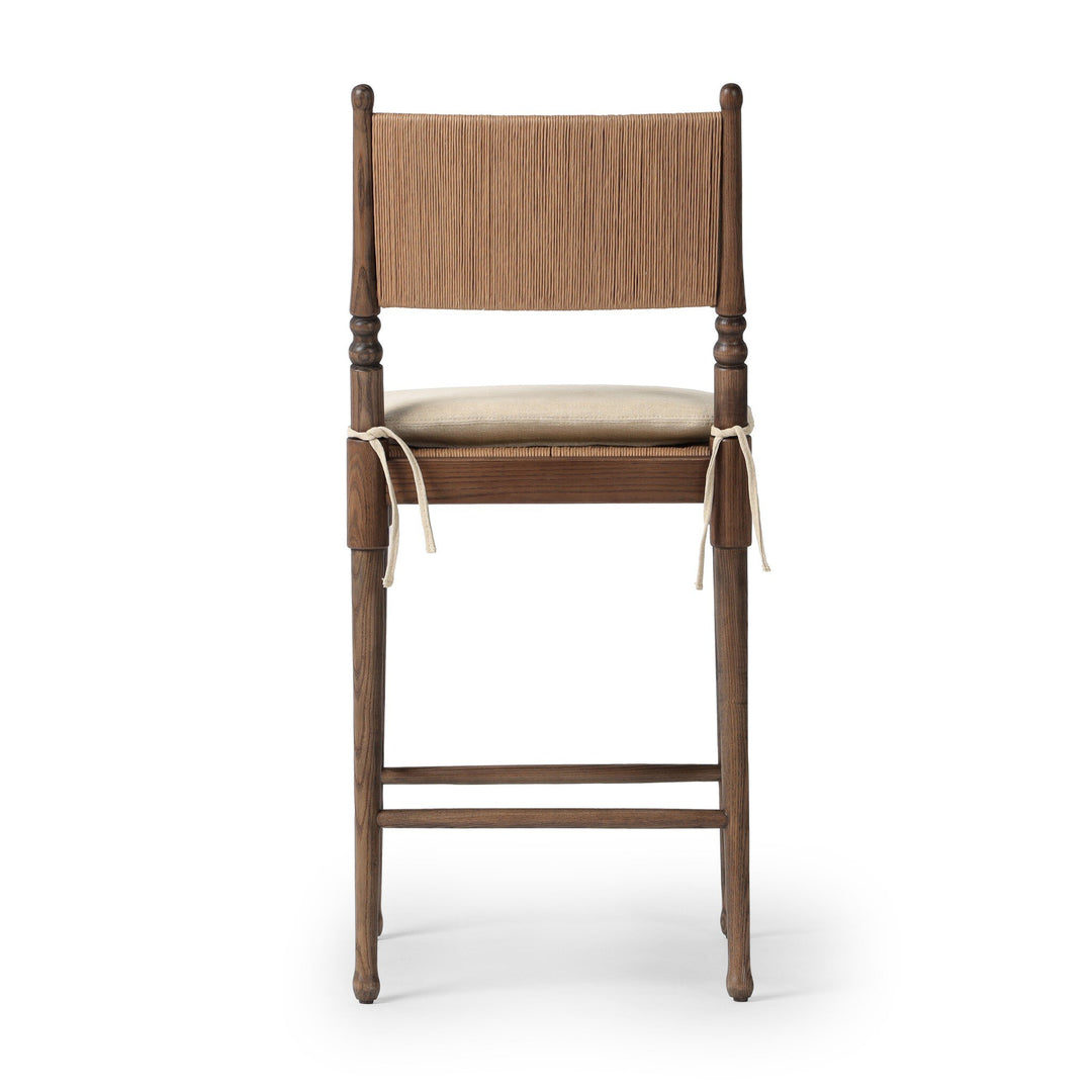 Four Hands - Fayth Stool with Cushion - 244063-004 | American Home Furniture