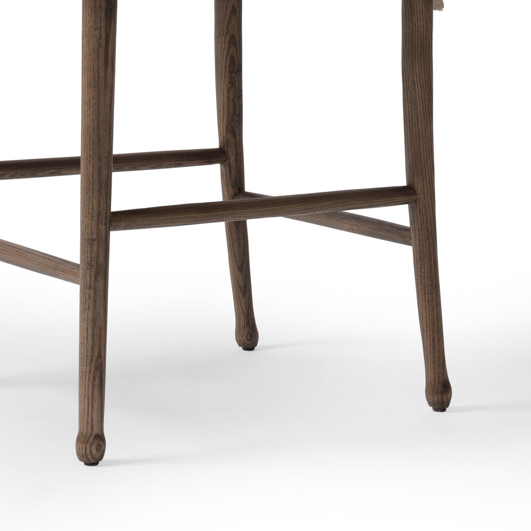 Four Hands - Fayth Stool with Cushion - 244063-004 | American Home Furniture