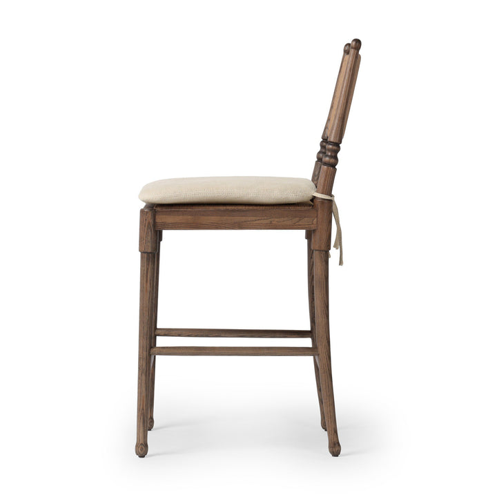 Four Hands - Fayth Stool with Cushion - 244063-004 | American Home Furniture