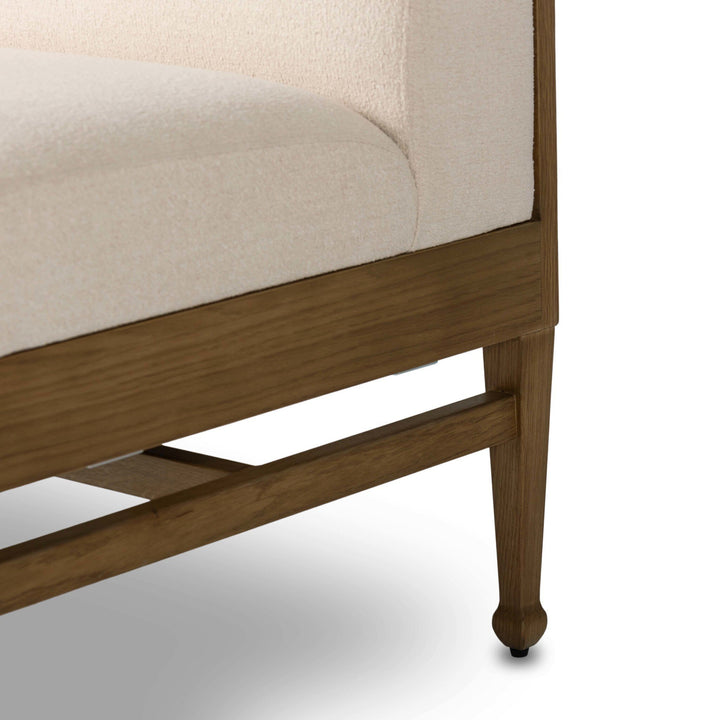 Four Hands - Priscilla LAF Dining Bench - 244077-001 | American Home Furniture